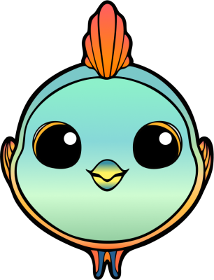 ParrotFish Logo Transparent